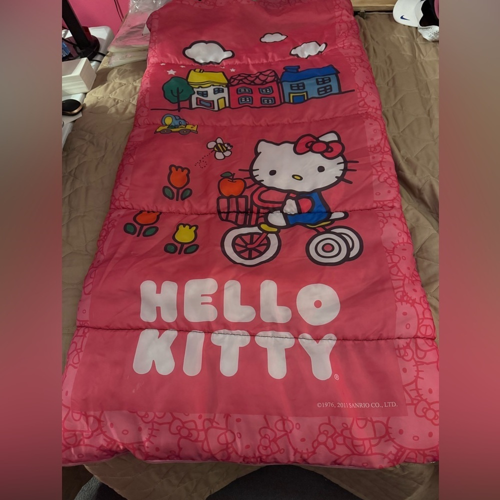 Hello Kitty Pink Sleeping Bag